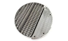 Wedge Wire Screen Support Grids for supporting media in vessels and tanks