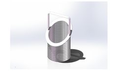 Wedge Wire Metal Strainer Basket Screens for Wastewater Treatment Plants