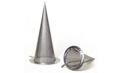 Wire mesh Temporary Conical Strainers for Coarse Filtration in Industrial Piping