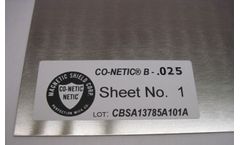 Co-NETIC - B Stress Annealed Sheet & Plate