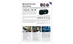 MS Tech - Model MULTISCAN - Tri-Mode Explosives and Narcotics Detector Datasheet