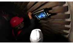 ISONIC 3510: PAUT - inspection of the fir-tree blade roots - Video