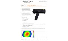 InspectionTech Big Beam - Model UVee - Intelligent UV Inspection Lamp - Brochure
