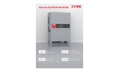 SAJ - Model Suntrio Plus-25~60K - Commercial Inverters - Brochure