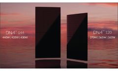 Aptos Solar Technology`s DNA Monofacial Series Solar Panels - Video