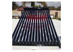 PASSION/OEM - Model 10-30tubes - Black Frame Solar Collector