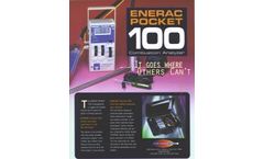 Enerac - Model Pocket 100 - Combustion Analyzer System - Brochure