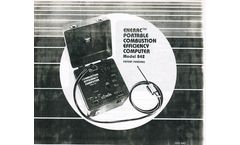 Enerac - Model 842 - Portable Combustion Efficiency Computer