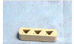 Orton - Model P9000 L-3 50 - 3 Hole Plaque for Large Cones (50/Box)