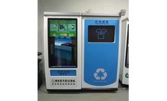 Model RVM-1100 - 10" User Screen Recycling Waste Vending Machines Storage Capacity 20kgs