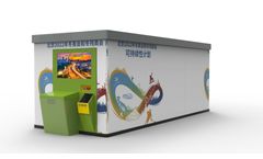 GreenGuard - Model RVM-3701 - Deposit Center Ai Fast Sorting Solution Expert Recycling Count Machine for Plastic Bottle, Metal Can, Glass, Cartons