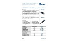 H2SENSE - Model 5000 / 5100 - Hydrogen Process Analyzer - Brochure