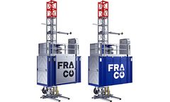 Fraco - Model SEH Series - Rack and Pinion Construction Hoists