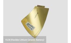 ProLogium - Model FLCB - Flexible Lithium Ceramic Battery