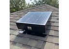 Model SFM-F40 - 40W Solar Attic Vent Fan For House