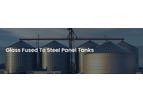 Glass Fused To Steel Panel Tanks
