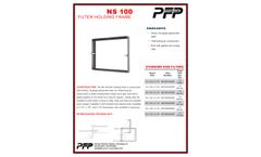 PFP - Model NS 100 - Air Panel Filter Holding Frames - Brochure