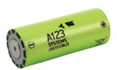 A123 - Model 26650 LFP 2.5Ah - 12V Low Voltage Cell