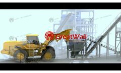 Dry sand making system, complete sand making plant - Video