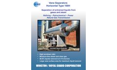 WRG - Model Type 100H - Horizontal Vane Separator Brochure