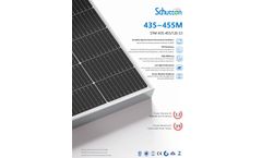 Schutten - Model 182 MONO Series - High Efficiency Solar Module