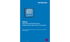 RHE 26 - Datasheet