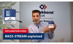 Explaining our MASS-STREAM product range, thermal inline mass flow meters and controllers for gas - Video