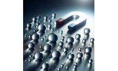 How does a magnetic flow meter register water flow?