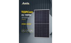 Austa - Model AU-108MH - 108 String Mono Half Solar Module