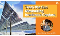 Why choose Clenergy Solar Trackers? Learn more about our new advancements! - Video