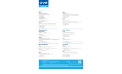 Typical Solutions for Commercial & Industrial PV Storage & Charging - Data Sheet