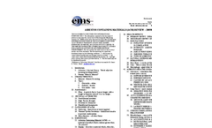 ems Asbestos-Containing Materials (ACM) Review