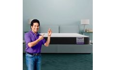 Model Ortho CurvX - HR + Memory Foam Mattress With Curved Orthopaedic Foam