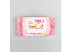 Natural Plant-Derived Fiber Baby Wipes Flower-Scented Alcohol Free