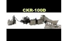 CKR-100D - 3 in 1 double filter single stage recycling machine - Video