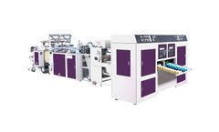 Matila - Model MSR-40L2 - Fully Auto Non-Tension Star-Seal Bags on Roll (Coreless) Making Machine