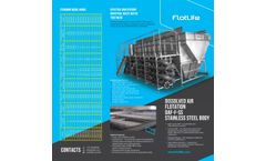 FlotLife - Model DAF-F-SS - Stainless Steel Body Dissolved Air Floatation System (DAF) - Brochure