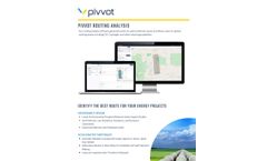 Pivvot - Routing Analysis Solution Brochure