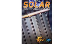 Sun Ray - Solar Collector Absorbers