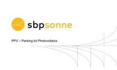 sbp sonne - Parking Lot PV System Brochure