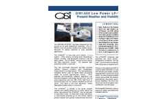 OSI - Model OWI-650-DS, LP-WIVIS - Low Power Weather Identifier and Visibility Sensors - Brochure