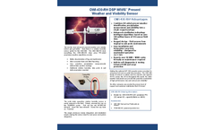 OSI - OWI-430-RH DSP WIVIS Present Weather and Visibility Sensor - Brochure