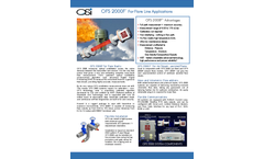 OSI - Model OFS-2000F - Optical Flow Sensor (OFS) for Flares - Brochure