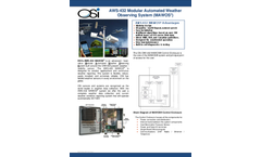 OSI - Model AWS-432 - MAWOS - Modular Automated Weather Observation Systems  - Brochure