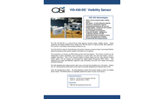 OSi VIS-430-DS Visibility Sensor - Brochure