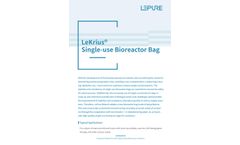 LeKrius Single-Use Bioreactor Bag - Brochure