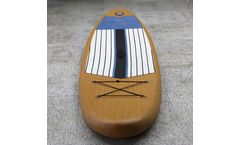 Huasheng - Wooden Pattern Drop Stitch Fabric for Inflatable SUP and Paddle Board