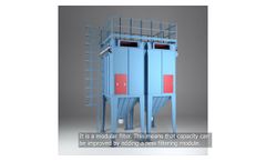 Blizzard Bag Filter | Baghouse Dust Collector | Round Bags and Flat Bags - Video