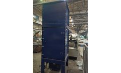 Akman - Model Pulse Jet - Fan Cartridge Dust Collector with  Built-in Fan