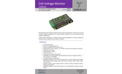 Model CVM32A - Cell Voltage Monitor - Brochure